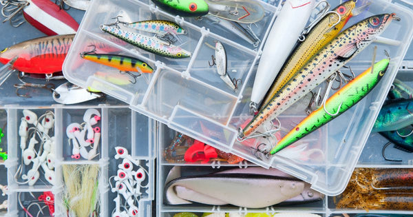 An organized tackle box