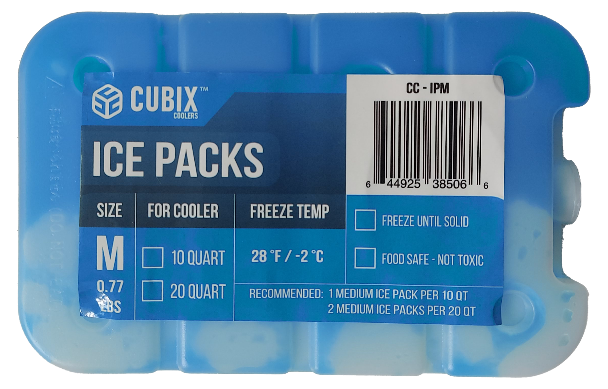 Cubix Ice Packs