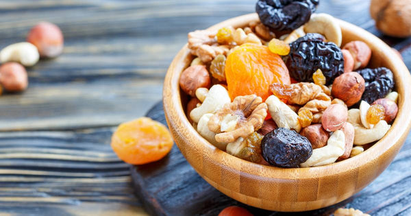 energizing trail mix road trip snack