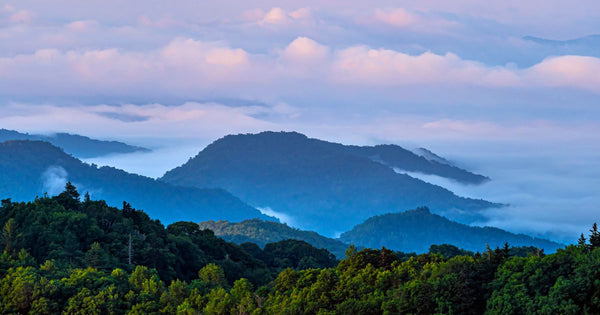 The misty mountains of Great Smoky Mountains National Park